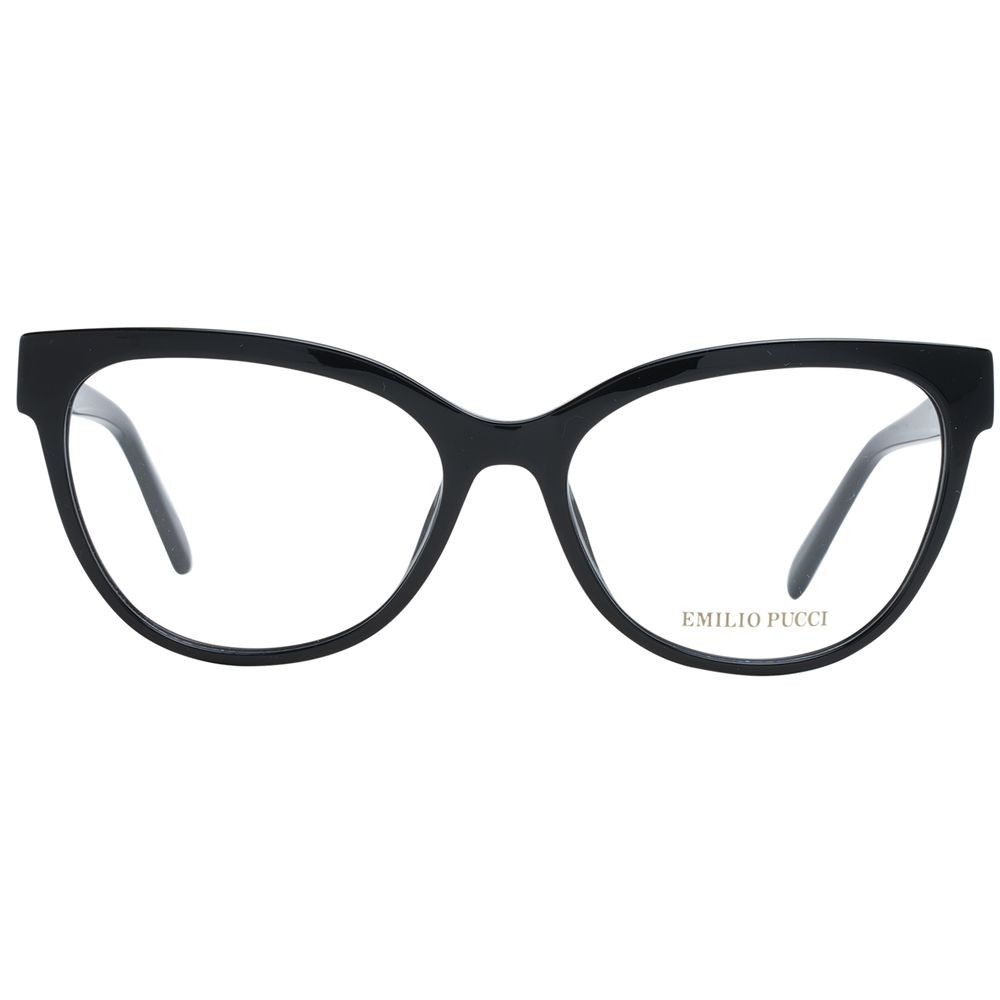 Emilio Pucci Black Plastic Glasses (Frames) - ClickThatClicks 