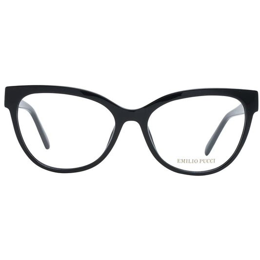 Emilio Pucci Black Plastic Glasses (Frames) - ClickThatClicks 
