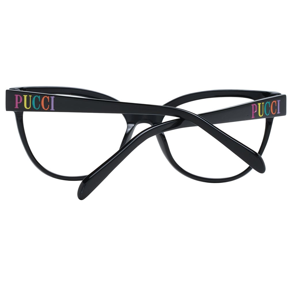 Emilio Pucci Black Plastic Glasses (Frames) - ClickThatClicks 
