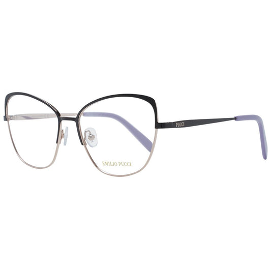 Emilio Pucci Black Metal Glasses (Frames) - ClickThatClicks 