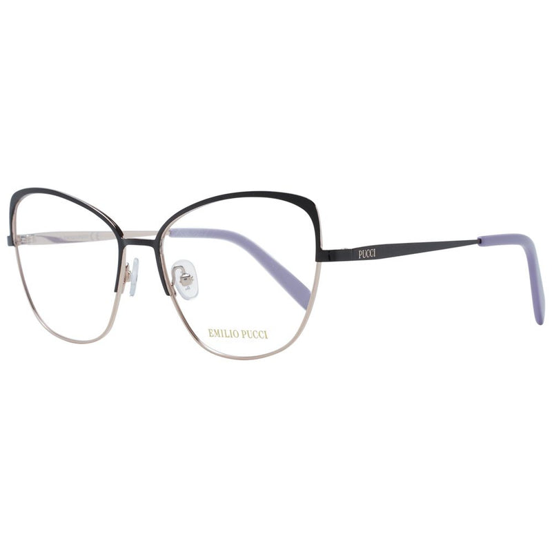 Emilio Pucci Black Metal Glasses (Frames)