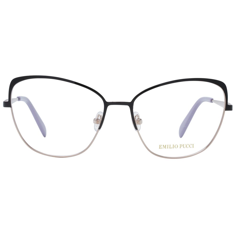 Emilio Pucci Black Metal Glasses (Frames) - ClickThatClicks 
