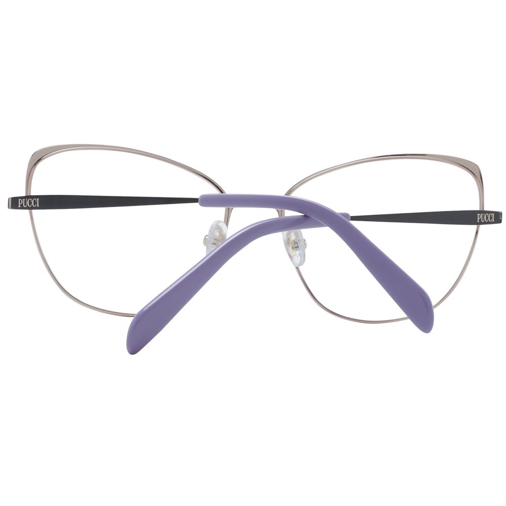 Emilio Pucci Black Metal Glasses (Frames) - ClickThatClicks 