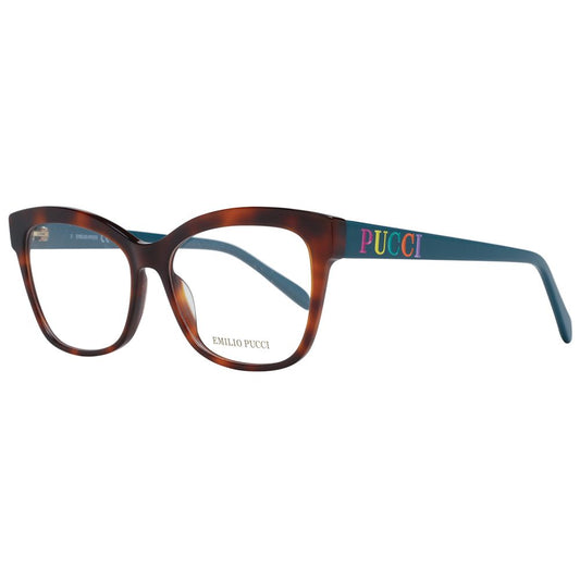 Emilio Pucci Brown Plastic Glasses (Frames) - ClickThatClicks 