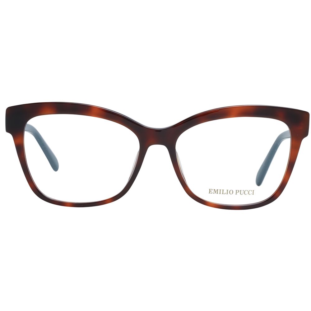 Emilio Pucci Brown Plastic Glasses (Frames) - ClickThatClicks 