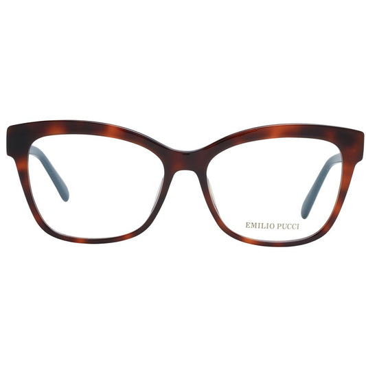 Emilio Pucci Brown Plastic Glasses (Frames) - ClickThatClicks 