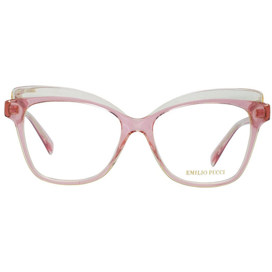 Emilio Pucci Pink Plastic Glasses (Frames) - ClickThatClicks 