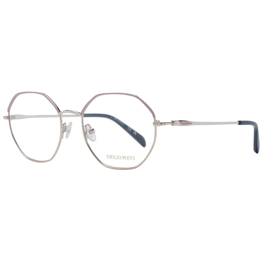 Emilio Pucci Pink Metal Glasses (Frames) - ClickThatClicks 