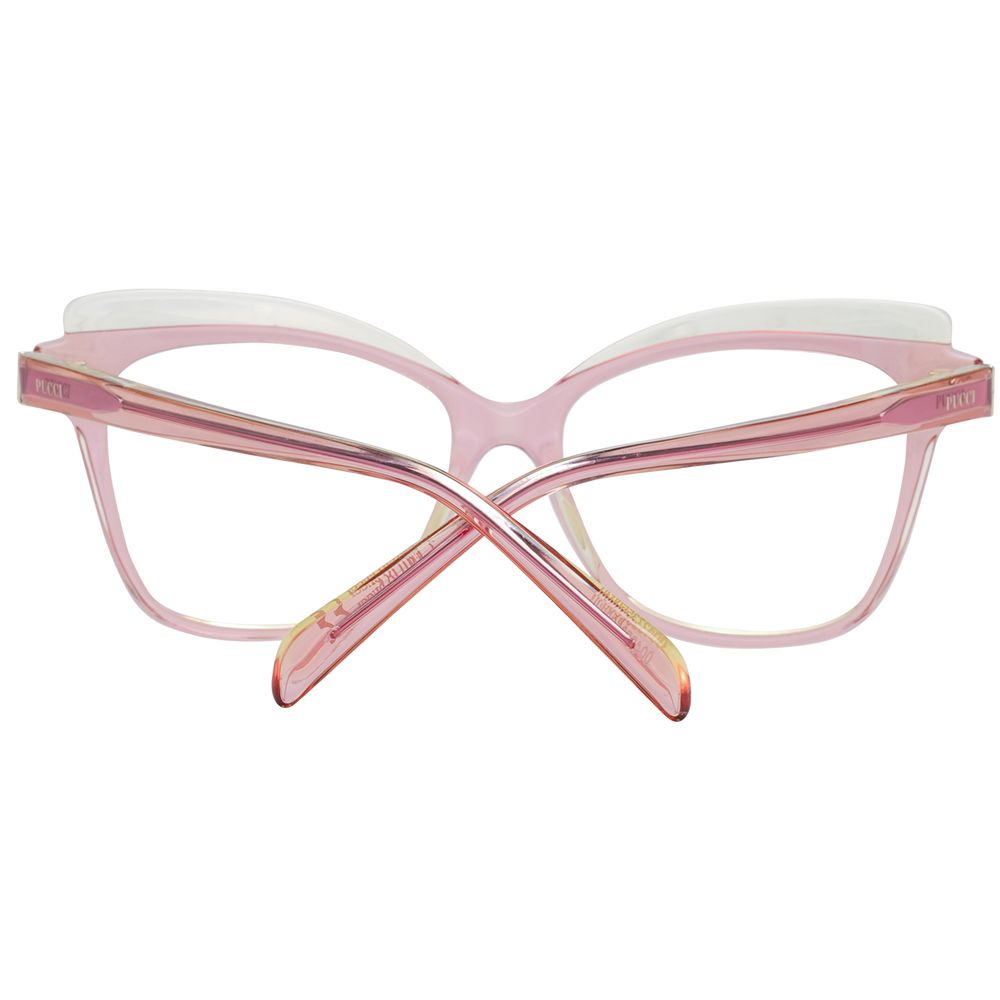 Emilio Pucci Pink Plastic Glasses (Frames) - ClickThatClicks 