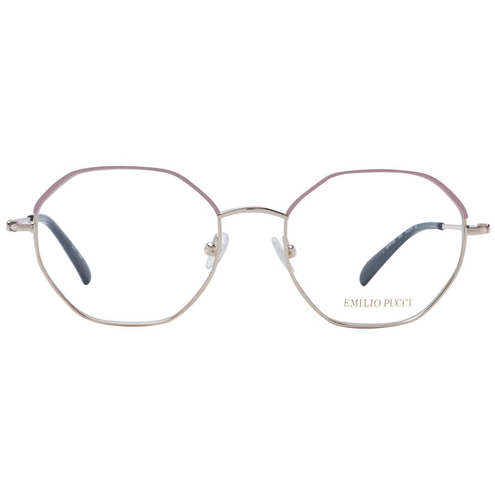 Emilio Pucci Pink Metal Glasses (Frames) - ClickThatClicks 