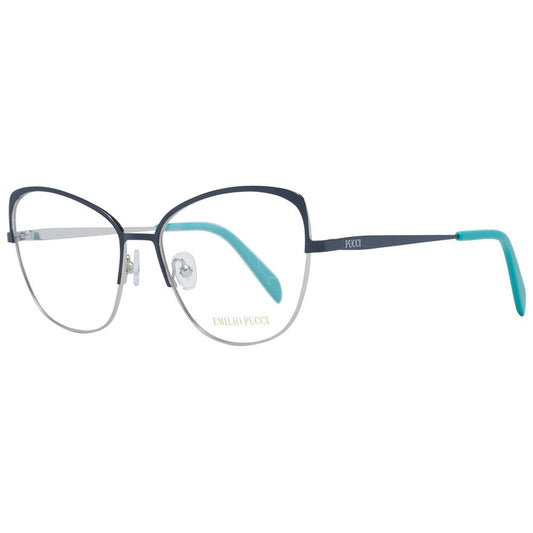 Emilio Pucci Blue Metal Glasses (Frames) - ClickThatClicks 