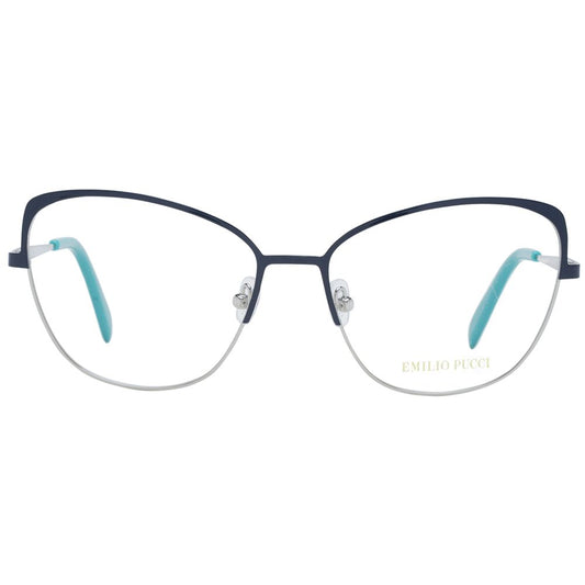 Emilio Pucci Blue Metal Glasses (Frames) - ClickThatClicks 