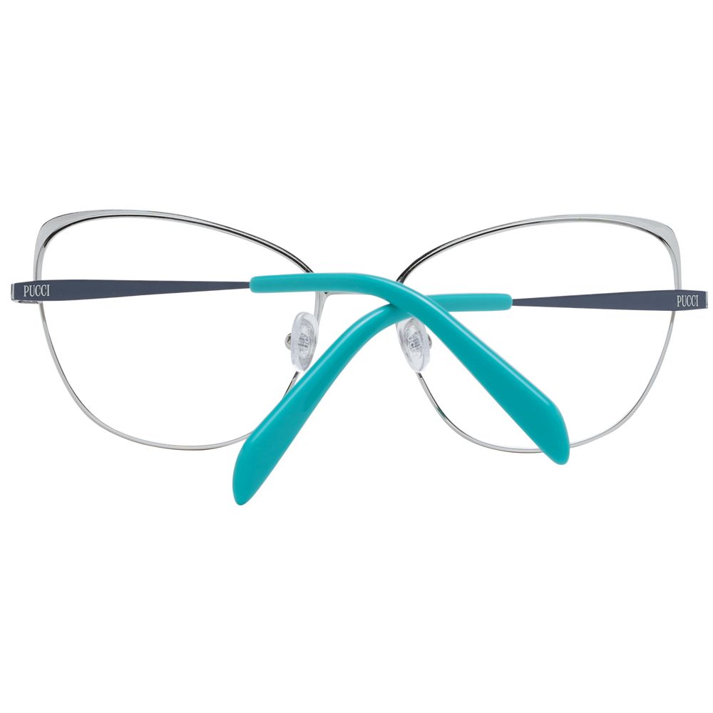 Emilio Pucci Blue Metal Glasses (Frames) - ClickThatClicks 