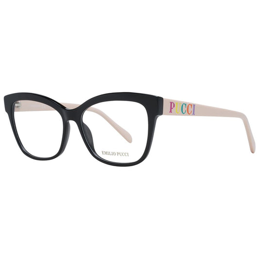 Emilio Pucci Black Plastic Glasses (Frames) - ClickThatClicks 