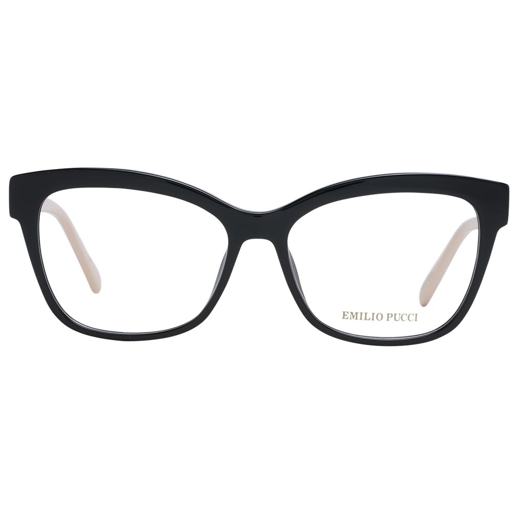 Emilio Pucci Black Plastic Glasses (Frames) - ClickThatClicks 