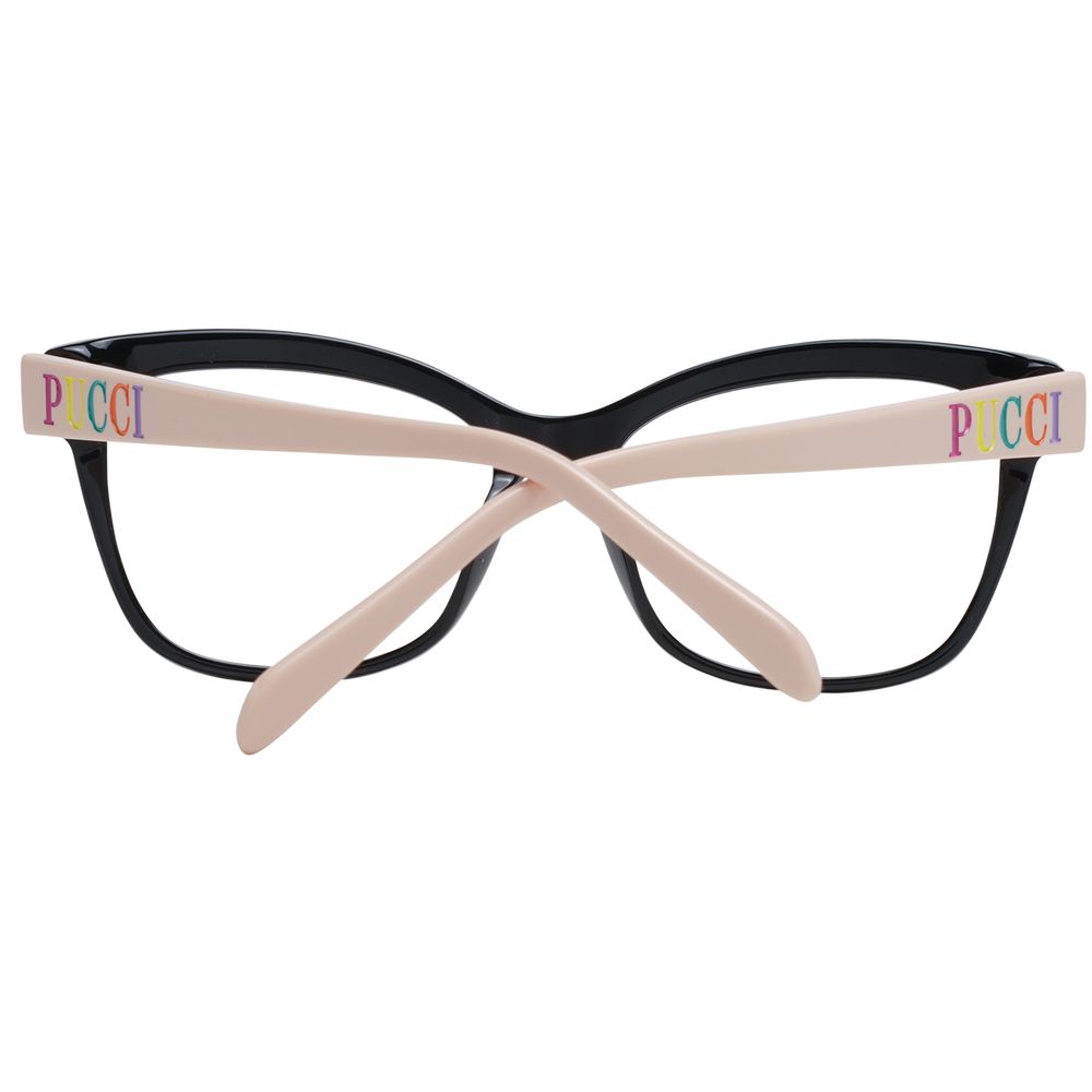 Emilio Pucci Black Plastic Glasses (Frames) - ClickThatClicks 