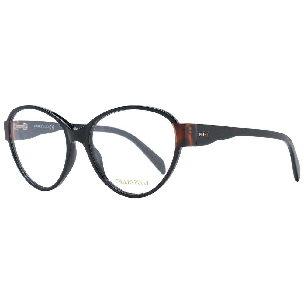 Emilio Pucci Black Plastic Glasses (Frames) - ClickThatClicks 