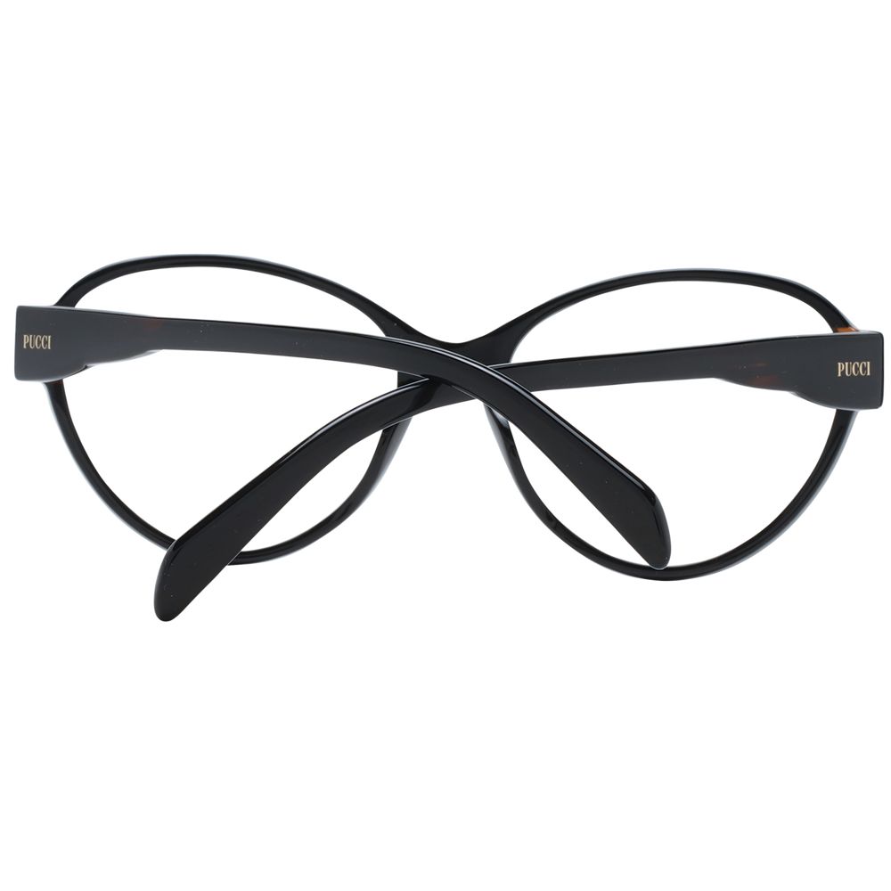Emilio Pucci Black Plastic Glasses (Frames) - ClickThatClicks 