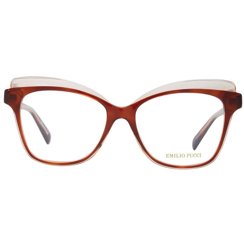 Emilio Pucci Brown Plastic Glasses (Frames) - ClickThatClicks 