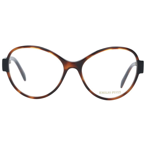 Emilio Pucci Brown Plastic Glasses (Frames) - ClickThatClicks 