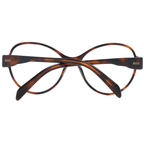 Emilio Pucci Brown Plastic Glasses (Frames) - ClickThatClicks 