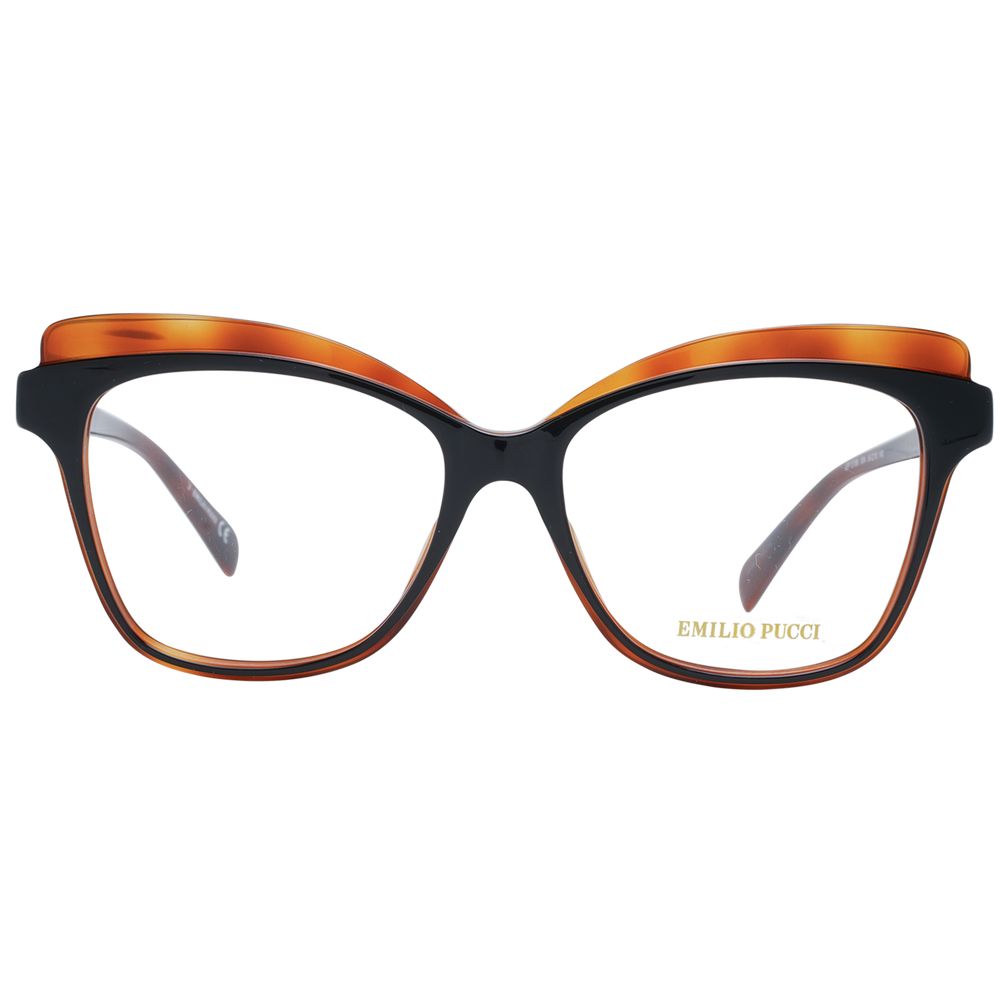 Emilio Pucci Brown Plastic Glasses (Frames) - ClickThatClicks 