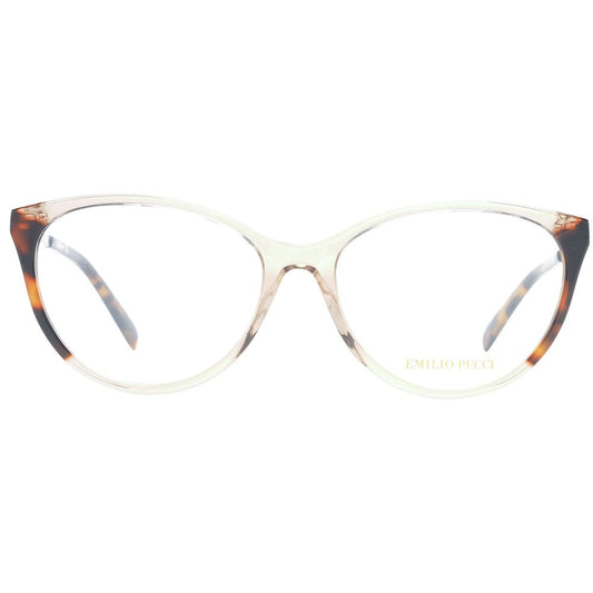 Emilio Pucci Brown Plastic Glasses (Frames) - ClickThatClicks 