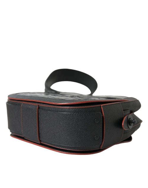 Balenciaga Black Exotic Leather Shoulder Crossbody Camera Bag - ClickThatClicks 