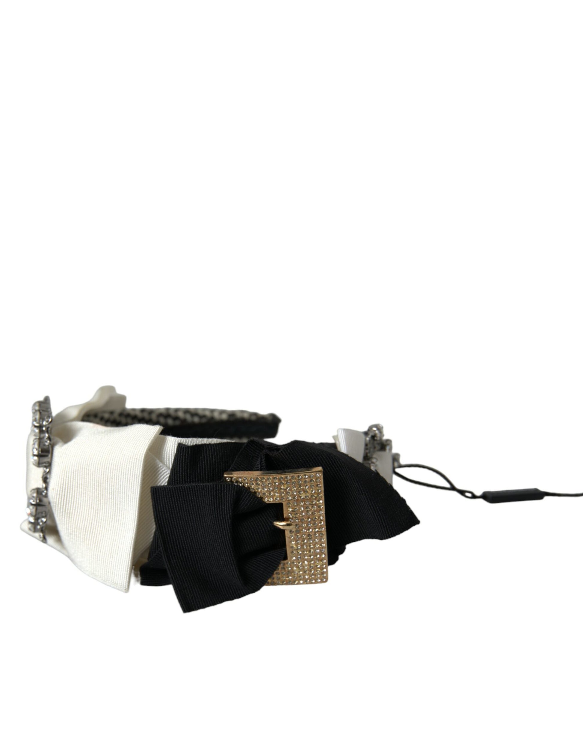 Dolce & Gabbana Multicolor Crystal Embellished Women Headband Diadem - ClickThatClicks 