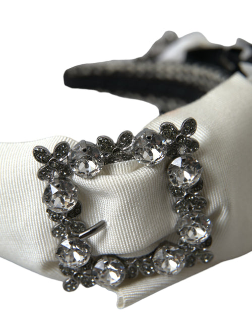 Dolce & Gabbana Multicolor Crystal Embellished Women Headband Diadem - ClickThatClicks 