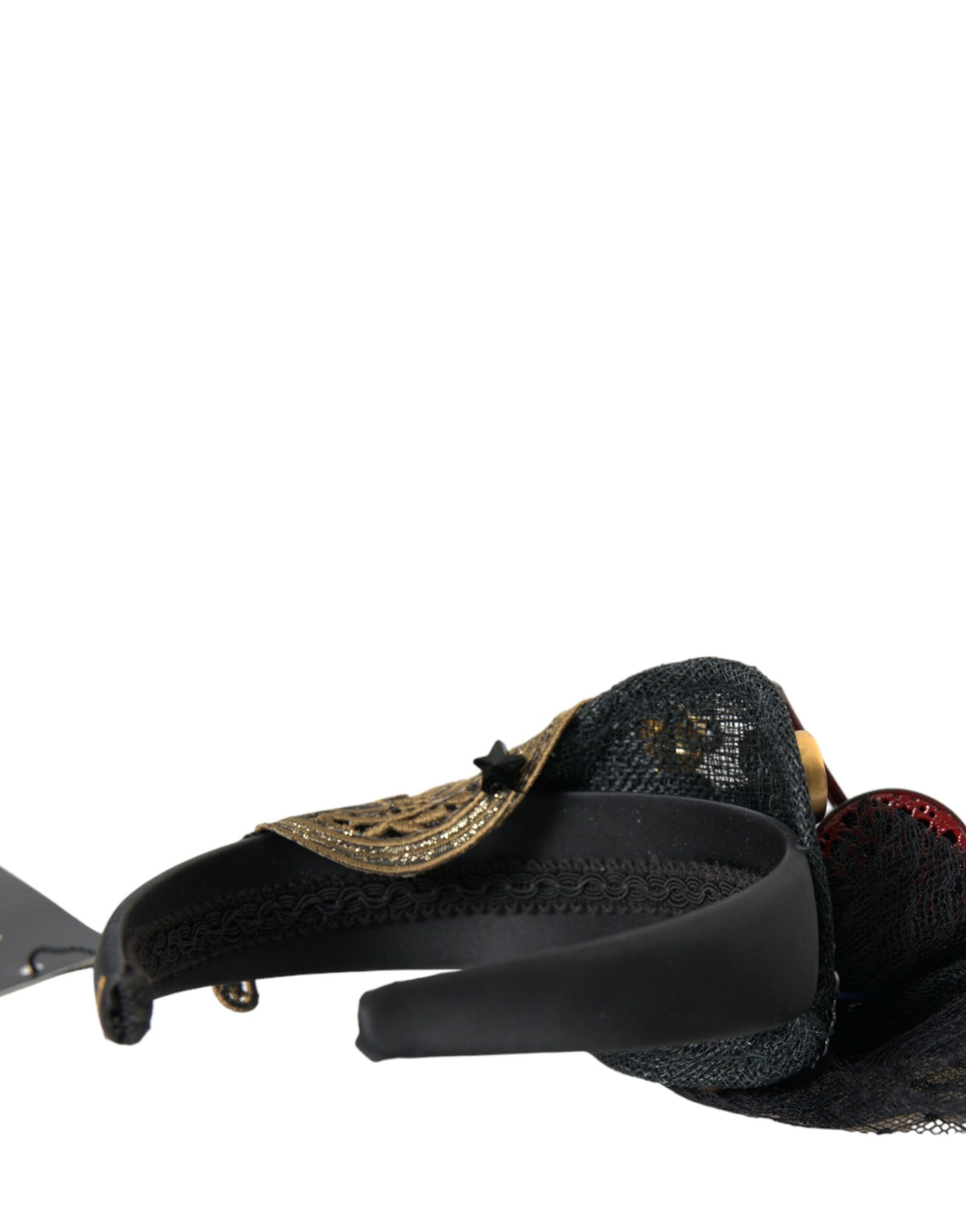 Dolce & Gabbana Multicolor Missile Rocket Crystal Stars Headband Diadem - ClickThatClicks 