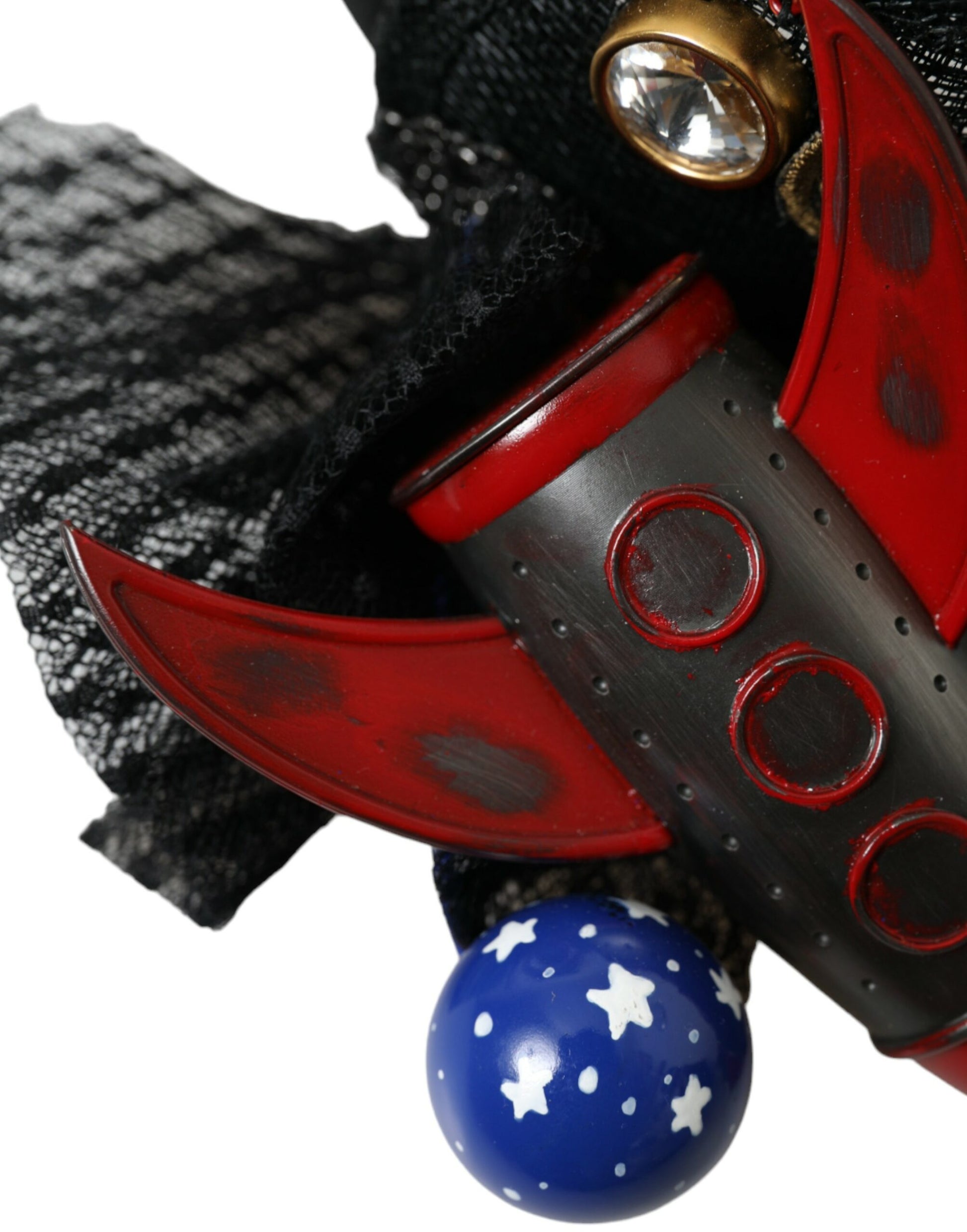 Dolce & Gabbana Multicolor Missile Rocket Crystal Stars Headband Diadem - ClickThatClicks 