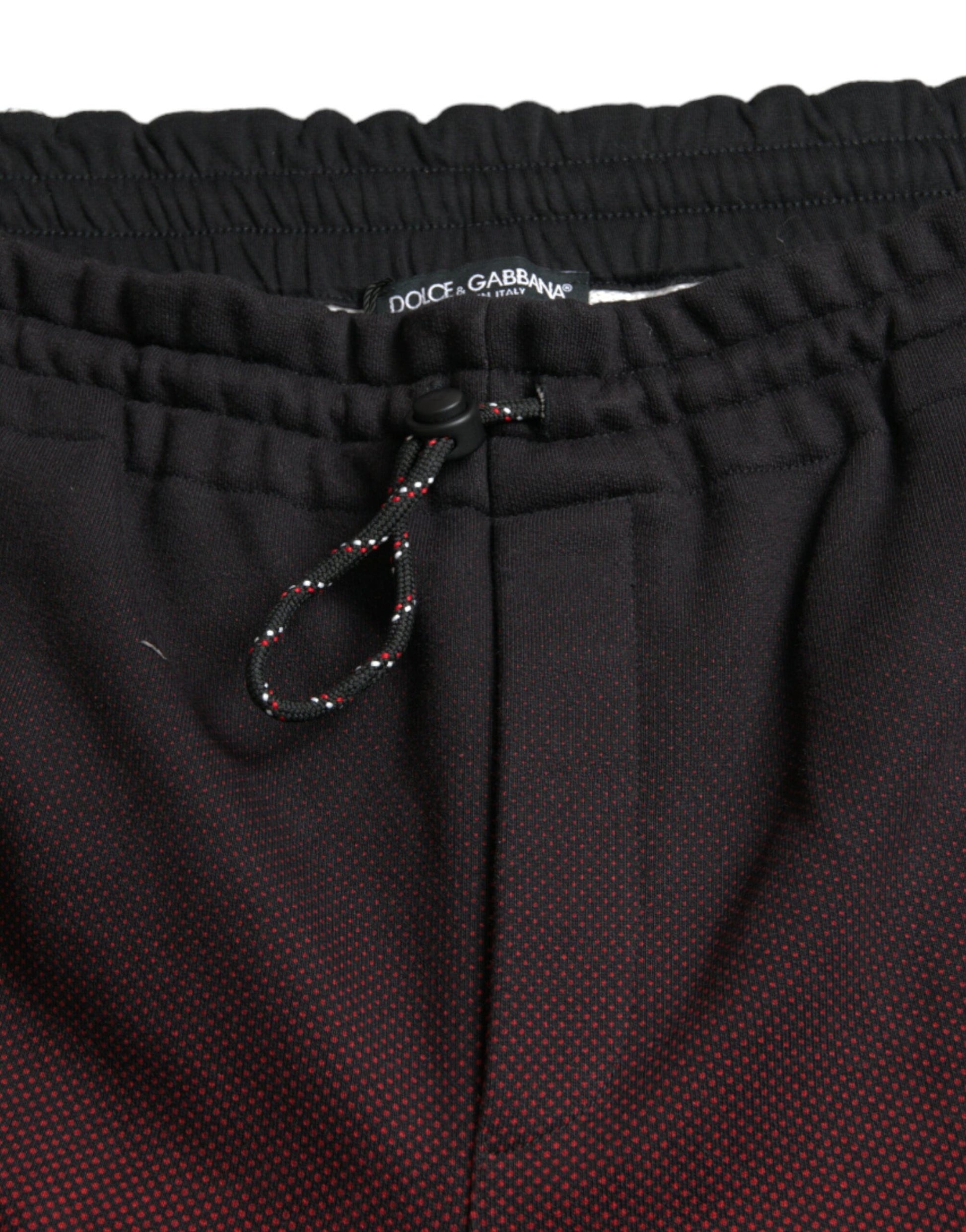 Dolce & Gabbana Red Leopard Print Cotton Bermuda Shorts - ClickThatClicks 
