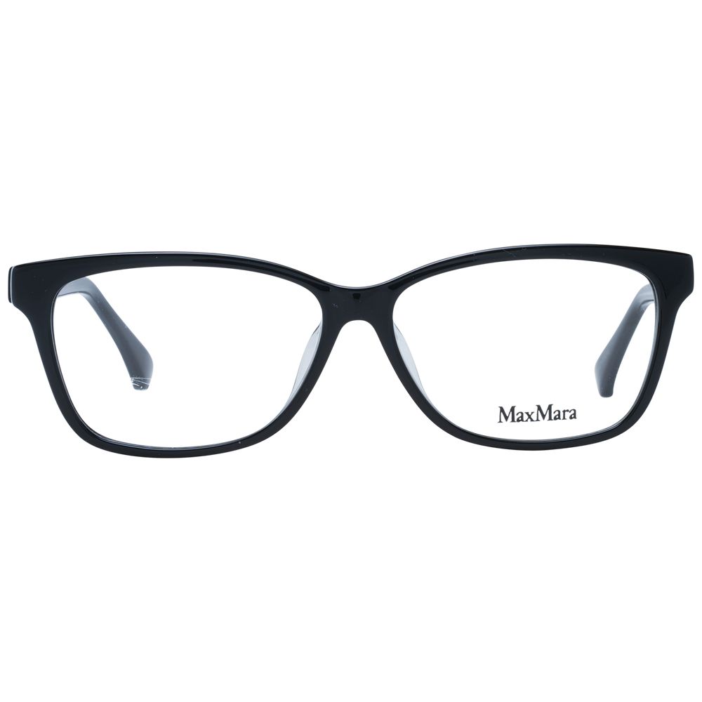 Max Mara Black Plastic Glasses (Frames) - ClickThatClicks 
