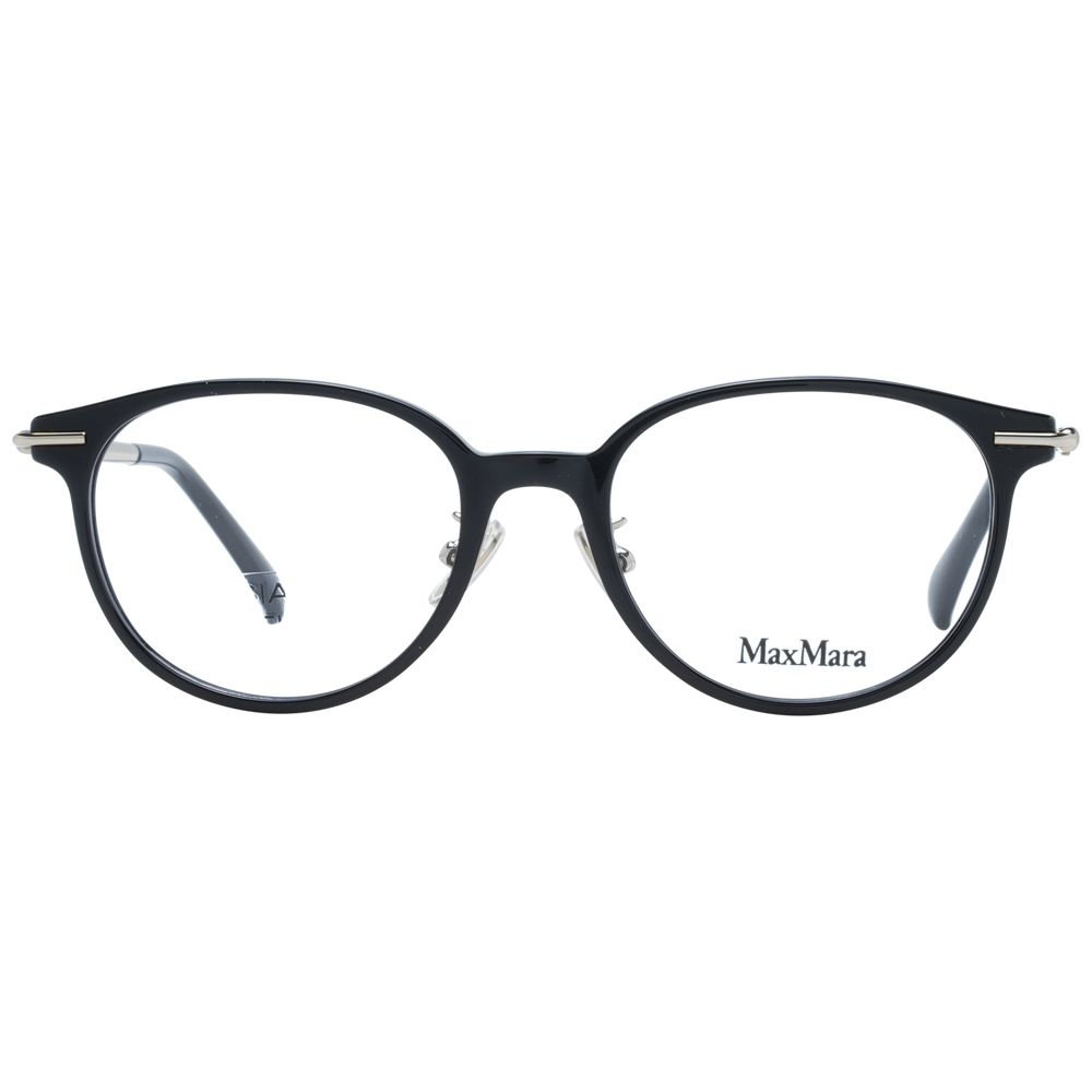 Max Mara Black Plastic Glasses (Frames) - ClickThatClicks 