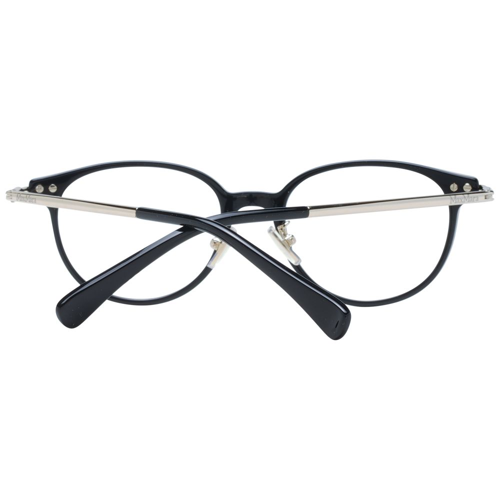 Max Mara Black Plastic Glasses (Frames) - ClickThatClicks 