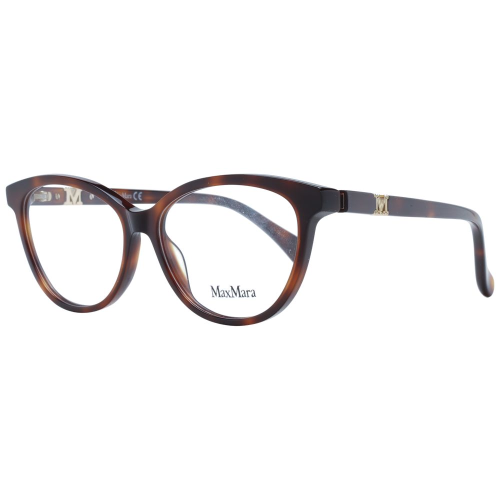 Max Mara Brown Plastic Glasses (Frames) - ClickThatClicks 