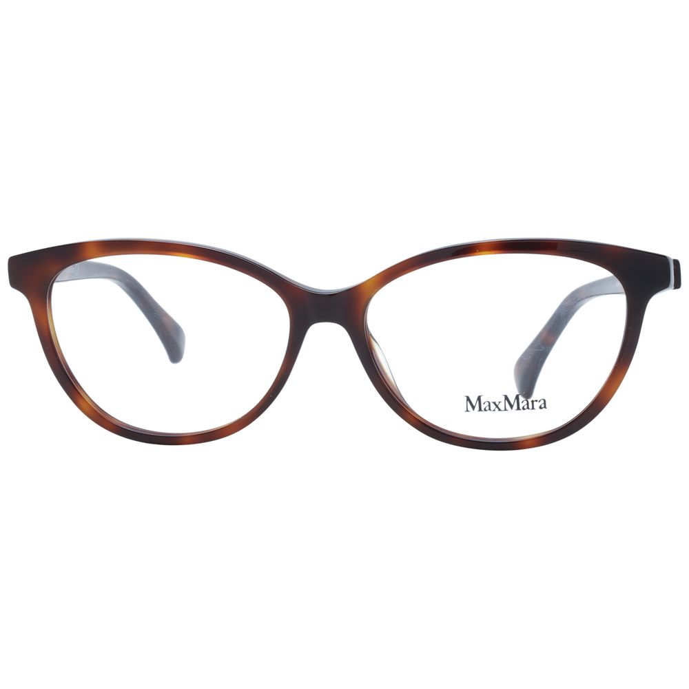 Max Mara Brown Plastic Glasses (Frames) - ClickThatClicks 