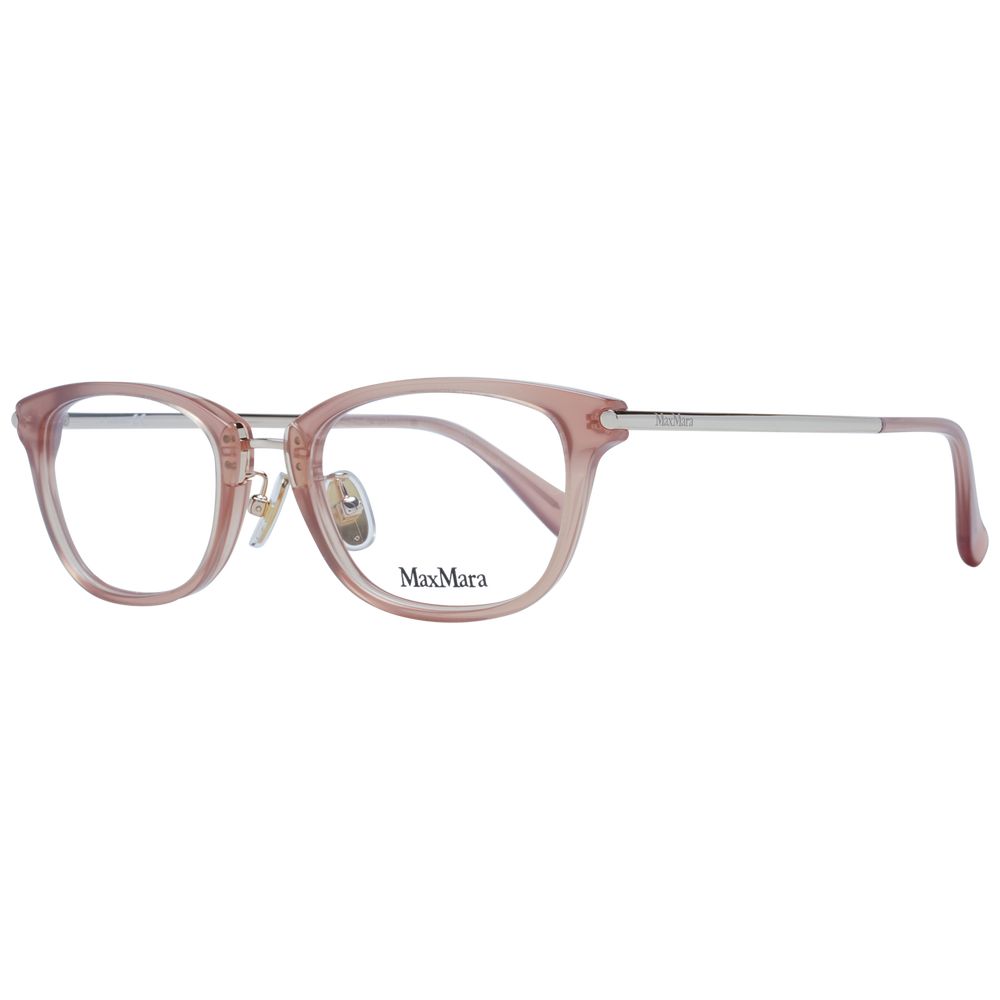 Max Mara Beige Plastic Glasses (Frames) - ClickThatClicks 