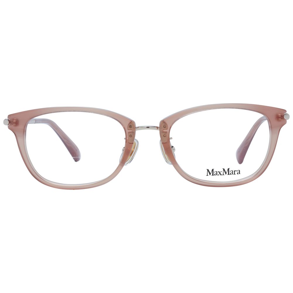 Max Mara Beige Plastic Glasses (Frames) - ClickThatClicks 