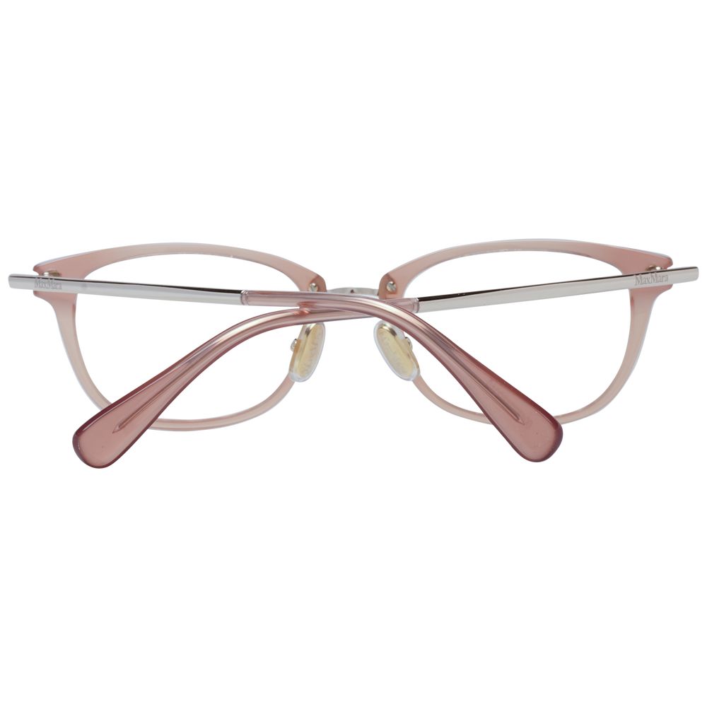 Max Mara Beige Plastic Glasses (Frames) - ClickThatClicks 