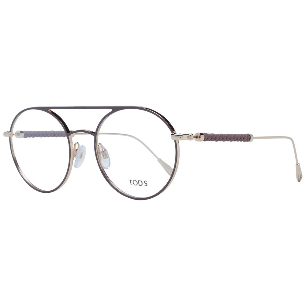Tod's Brown Metal Glasses (Frames) - ClickThatClicks 