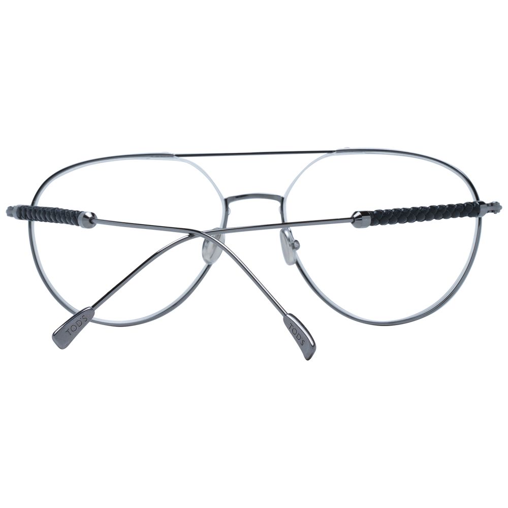 Tod's Gray Metal Glasses (Frames) - ClickThatClicks 