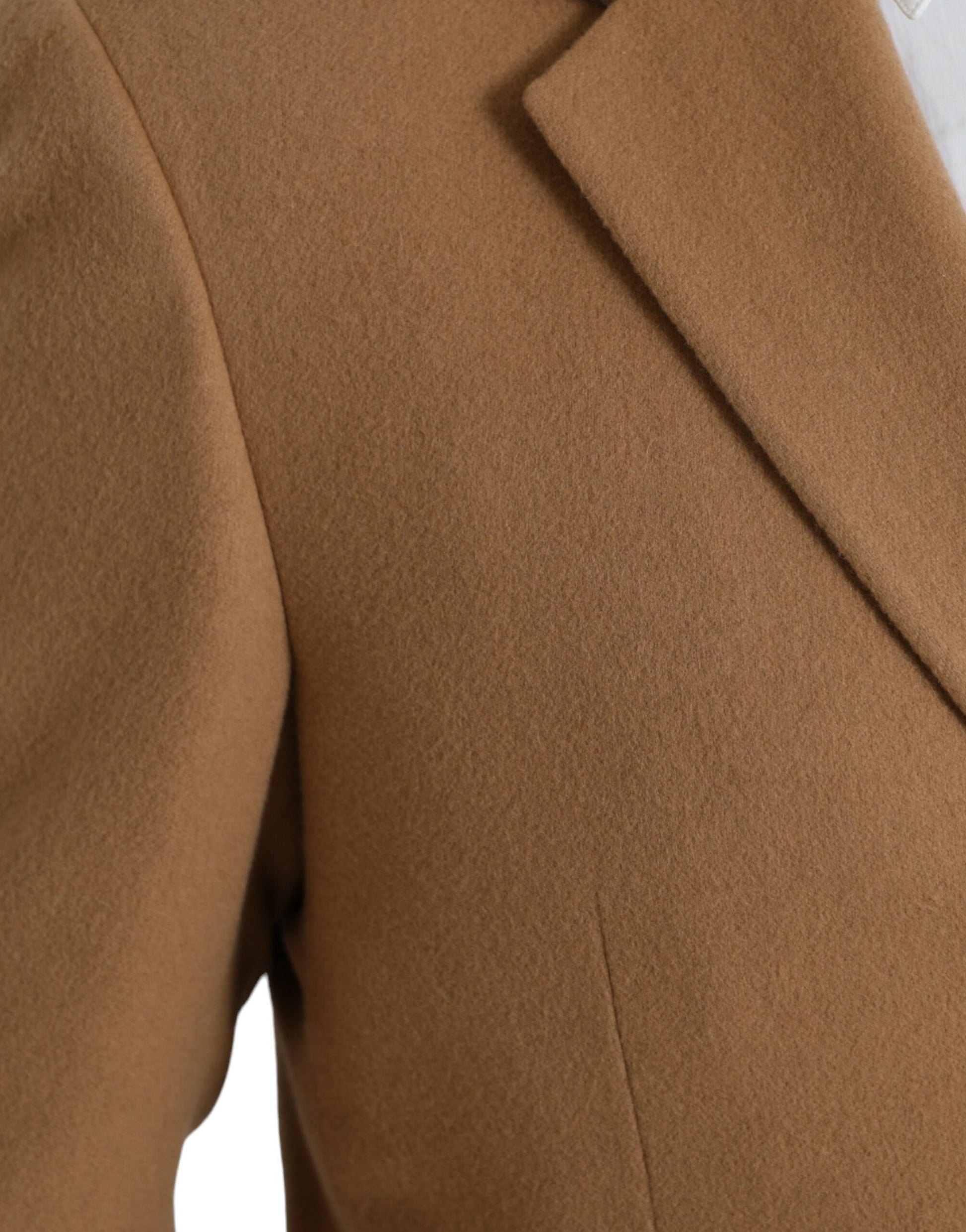 Prada Brown Cashmere 2 Piece Single Breasted Suit - ClickThatClicks 