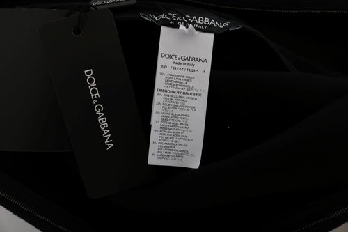 Dolce & Gabbana Black I AM A PRINCESS Crystal Shift Dress - ClickThatClicks 