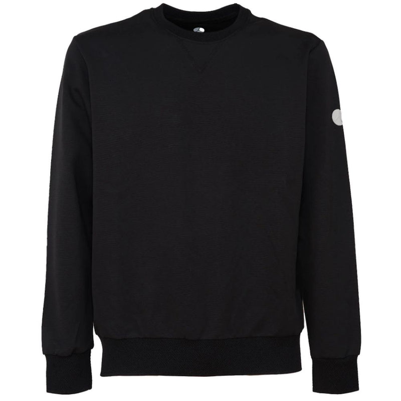 People Of Shibuya Black Cotton Men Sweater