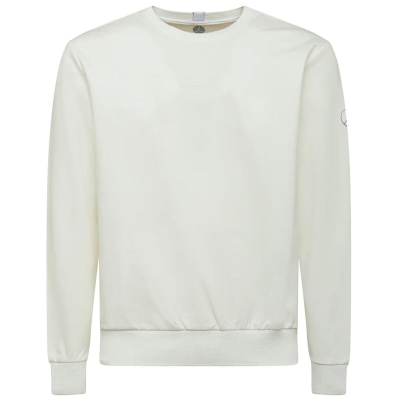 People Of Shibuya White Cotton Men Sweater