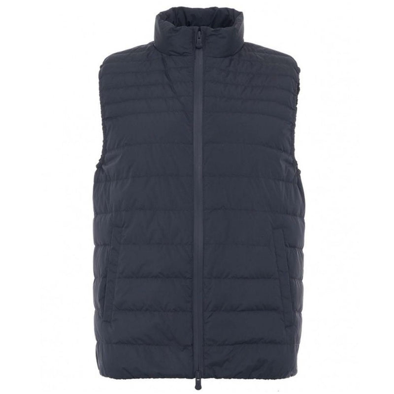 People Of Shibuya Blue Polyester Men Vest