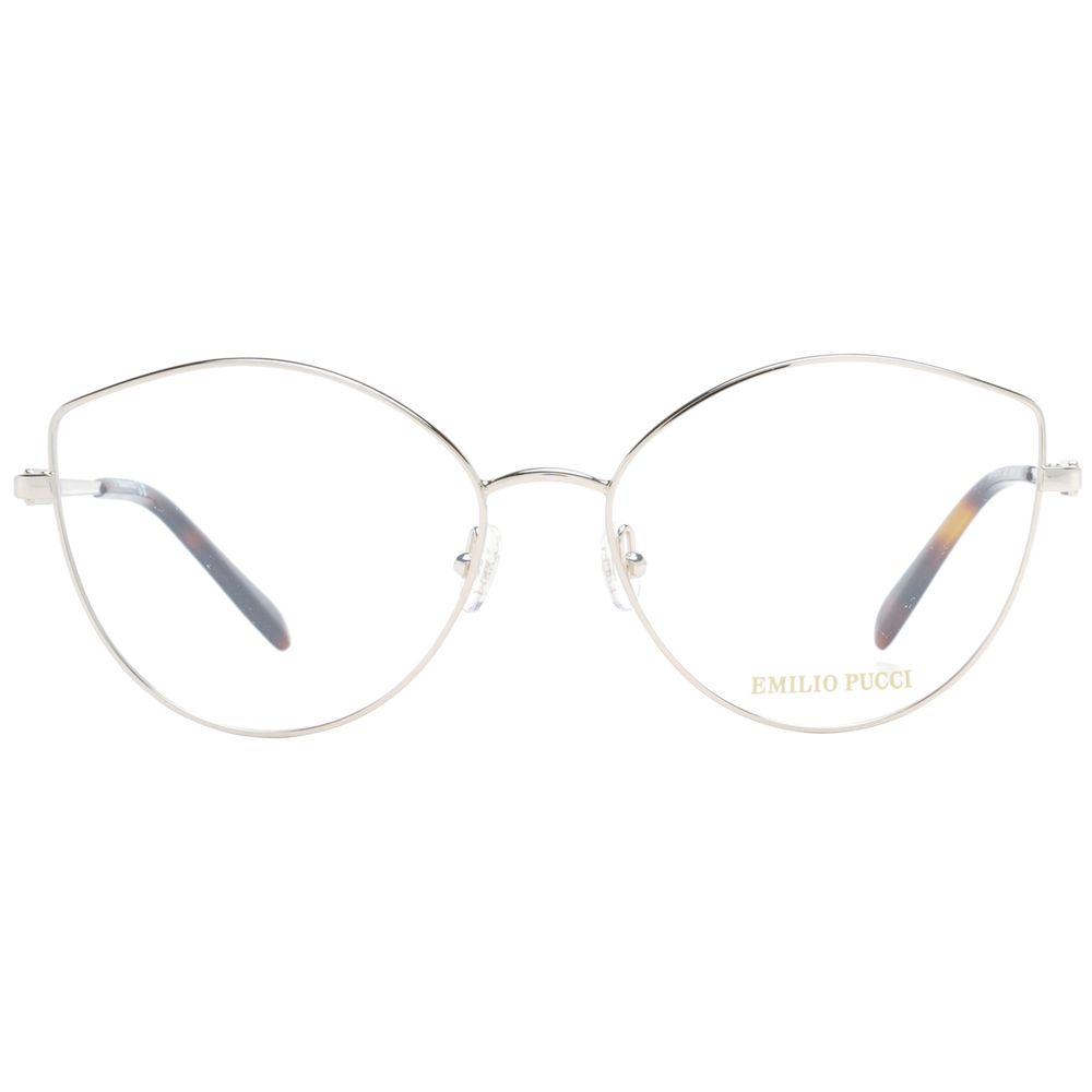Emilio Pucci Silver Metal Glasses (Frames) - ClickThatClicks 