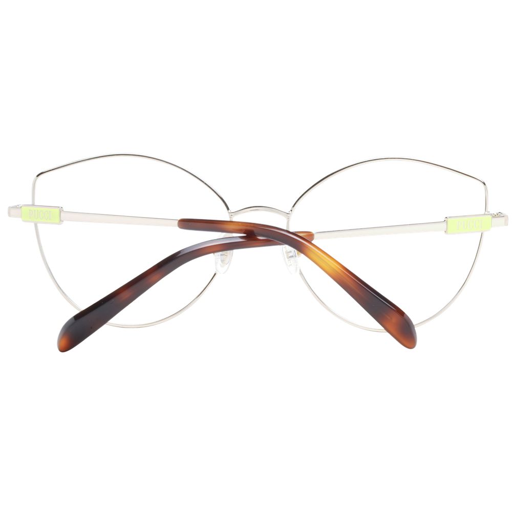 Emilio Pucci Silver Metal Glasses (Frames) - ClickThatClicks 